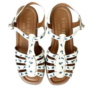 Kate Spade Wonder Floral Patent Leather Sandals